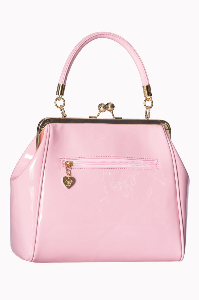 MOTF PREMIUM Borsa con chiusura a bacio con applicazioni floreali MOTF PREMIUM Borsa con chiusura a bacio con applicazioni floreali