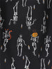 Vintage Halloween Skeleton Boo-Gie Swing Skirt