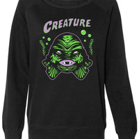 Creature Babe Sweatshirt in Black