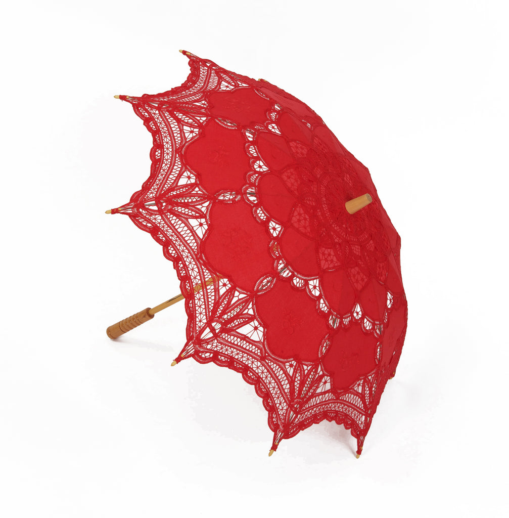 Victorian Inspired Lace Parasol Trouble Apparel