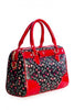 Country Cherry Retro Handbag in Red Patent