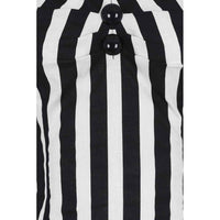 Spooky Babe Striped Peasant Top