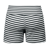 Sailor Girl Black Striped Shorts