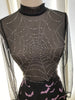 Glamour Ghoul Spiderweb Mesh Top