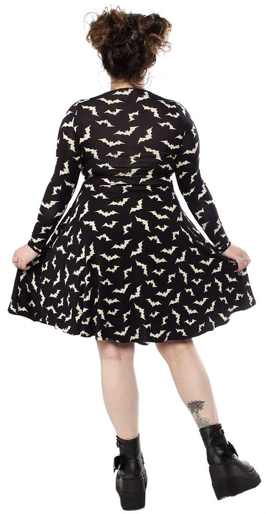 sourpuss skater dress Sourpuss Clothing - Polo Skater Black