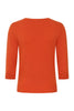 Scaredy Cat Cardigan in Orange