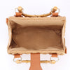 Retro Vibes Bamboo Handbag in Khaki