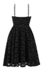 Spooky Bat Mesh Dress in Black