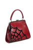 Spiderweb Twilight Handbag in Red