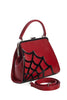 Spiderweb Twilight Handbag in Red