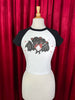 Bat Amour Cropped Baby Tee