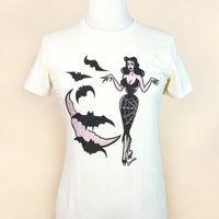 Deadly Dame Fitted Tee (Black or Cream)