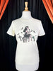Graveyard Glamour Tee (Ivory or Black)