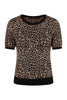 Leopard Sheena Knit Top