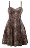 Leopard Print Hollywood Dame Dress