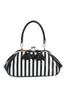 Night of Mystery Striped Handbag
