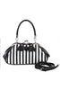 Night of Mystery Striped Handbag