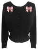 Miss Poison Skull Bow Cardigan
