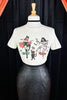 Spooky Stomp Fitted Tee (Ivory or Black)