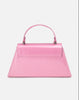 Rumbler Cadi Handbag in Pink Metal Flake