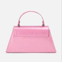 Rumbler Cadi Handbag in Pink Metal Flake