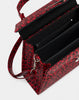 Rumbler Cadi Handbag in Red & Black Leopard