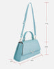 Rumbler Cadi Handbag in Blue Metal Flake