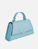 Rumbler Cadi Handbag in Blue Metal Flake