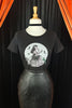 Graveyard Glamour Tee (Ivory or Black)