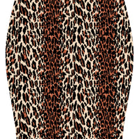 Vintage Inspired Leopard Pencil Skirt *PRE-ORDER*