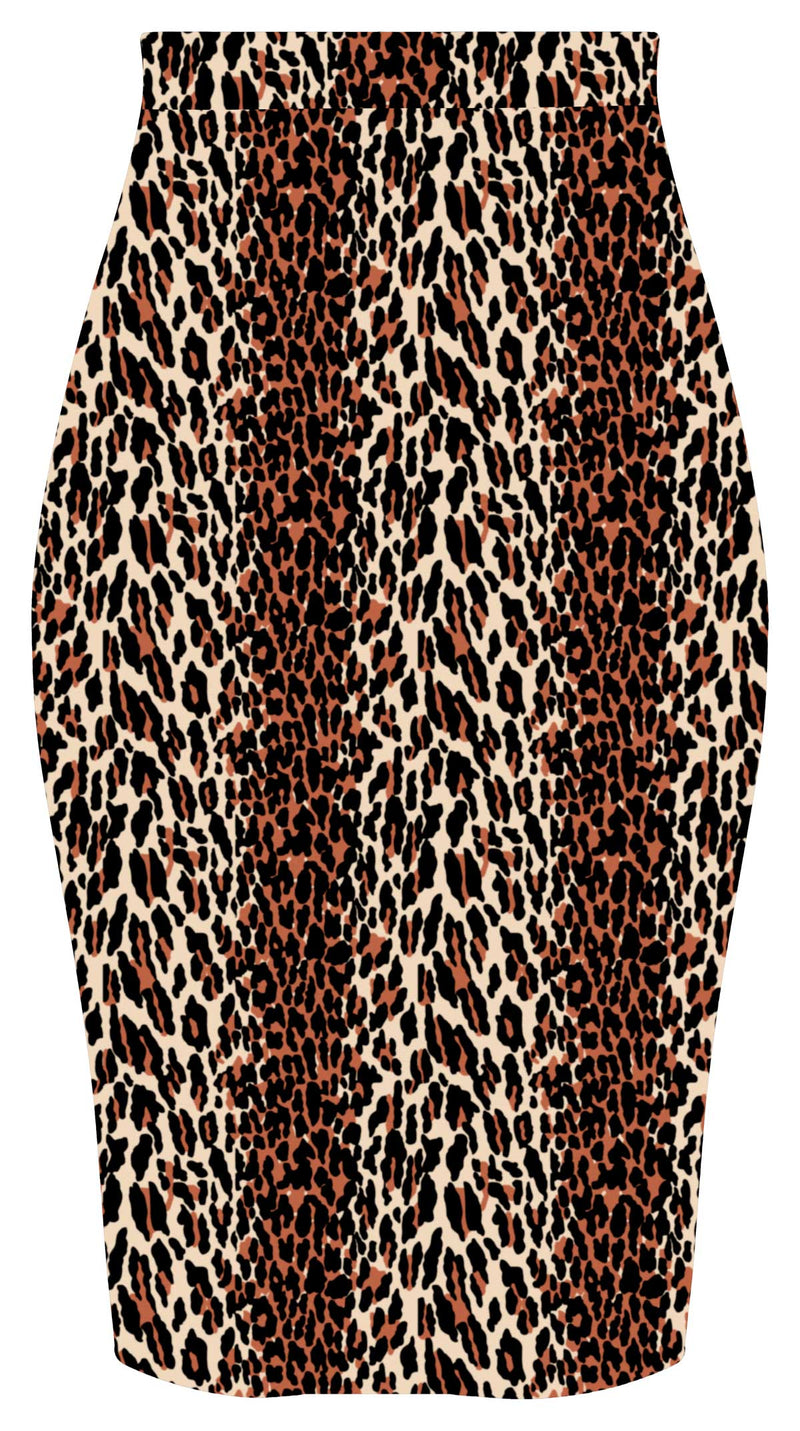 Leopard pencil skirt 60 hotsell