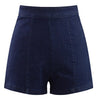 Retro Babe High Waisted Denim Shorts