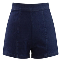 Retro Babe High Waisted Denim Shorts