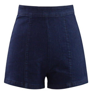 Retro Babe High Waisted Denim Shorts