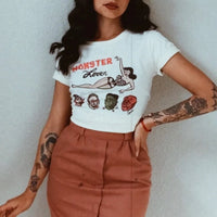 Monster Lover T-Shirt (Ivory or Black)