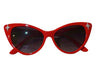 Retro Starburst Cat Eye Sunglasses
