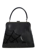 Spiderweb Twilight Handbag in Black