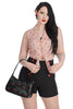 Wild Cherry Shoulder Bag in Black