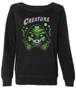 Creature Babe Sweatshirt in Black