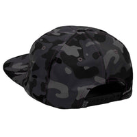 Skull and Crossbones Black Camouflage Hat