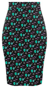 Monster Love Pencil Skirt