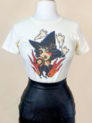 The Good Witch T-Shirt in Ivory