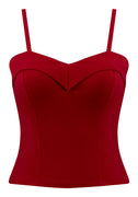 Cherry Red Hollywood Dame Top