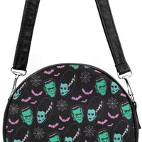 "Monster Love" Horror Print Crossbody Bag