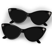 Retro Starburst Cat Eye Sunglasses