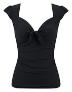 Black Sweetheart Vixen Tie Top