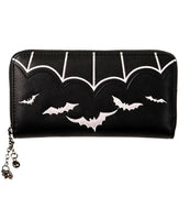 Salem Bat Wallet in Black & White