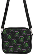 "Creature" Horror Print Crossbody Bag