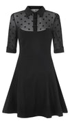 Wednesday Skater Dress by Collectif