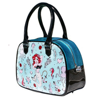 Molly Mermaid Bowler Handbag by MIss Fluff *Limited Edition*
